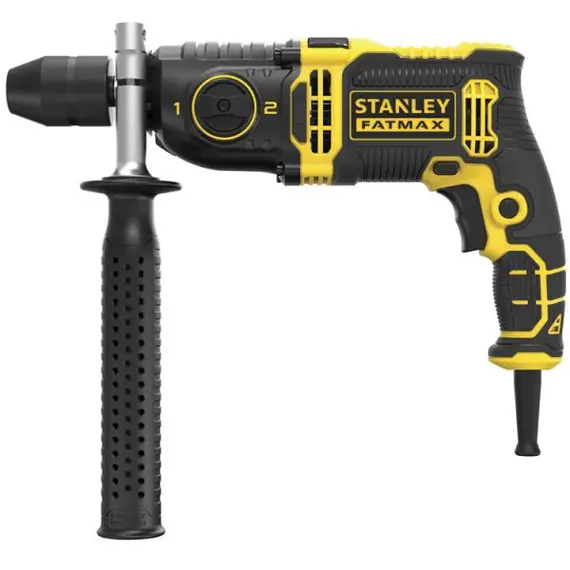 Masina de gaurit cu percutie Stanley FMEH1100K-QS, 1100 W, Lungime cablu 3 m