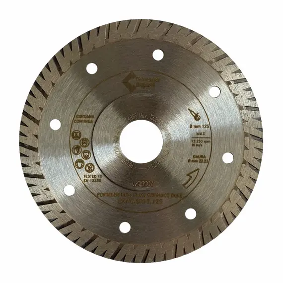 Disc diamantat portelan si ceramica dura DiamantatExpert 125 x 22.2 x 1.4 mm (DXWD.SK13.125)