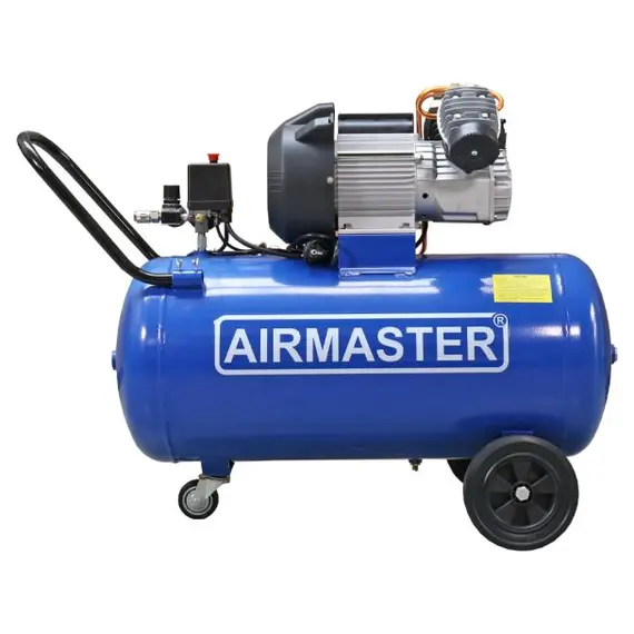 Compresor de aer Airmaster AIR10010NV-3, 2.2 kW, 10 bar, 336 l/min, Butelie 100 litri
