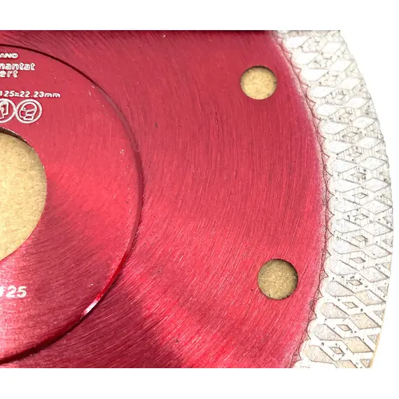 Disc diamantat portelan si gresire dura DiamantatExpert 125 x 22.2 x 1.3 mm (DXDY.XTURBO.125)