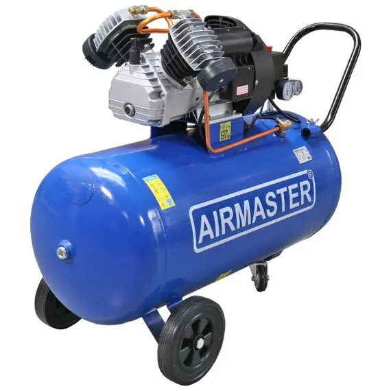 Compresor de aer Airmaster AIR10010NV-3, 2.2 kW, 10 bar, 336 l/min, Butelie 100 litri