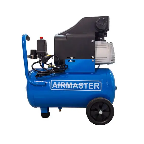 Compresor de aer Airmaster AIR2SHU824, 1500 W, 8 bar, 206 l/min, Butelie 24 litri