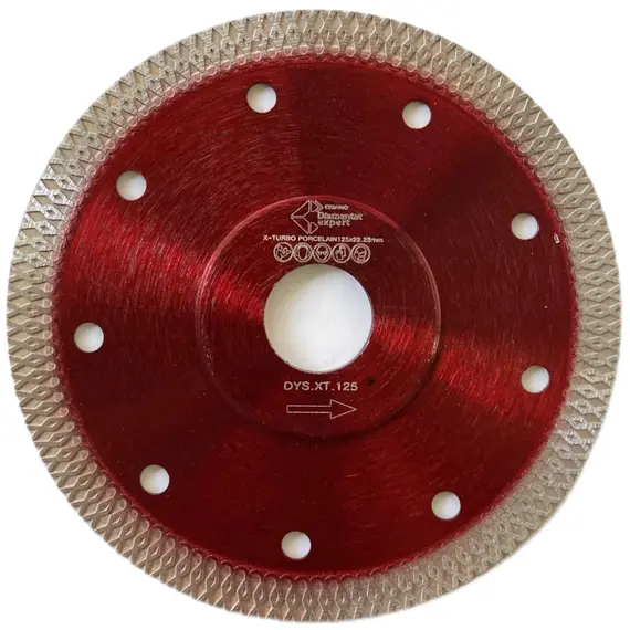 Disc diamantat portelan si gresire dura DiamantatExpert 125 x 22.2 x 1.3 mm (DXDY.XTURBO.125)