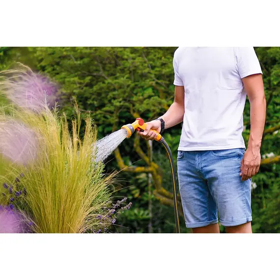 Pistol de stropit Hozelock Multi Spray Gun, 5 tipuri de jet, Plastic (2669)