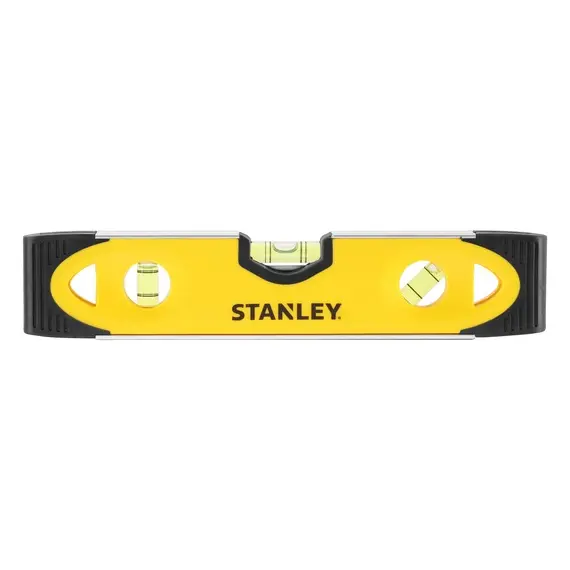 Nivela magnetica Stanley Torpedo 0-43-511, 23 cm, 3 fiole, Aluminiu