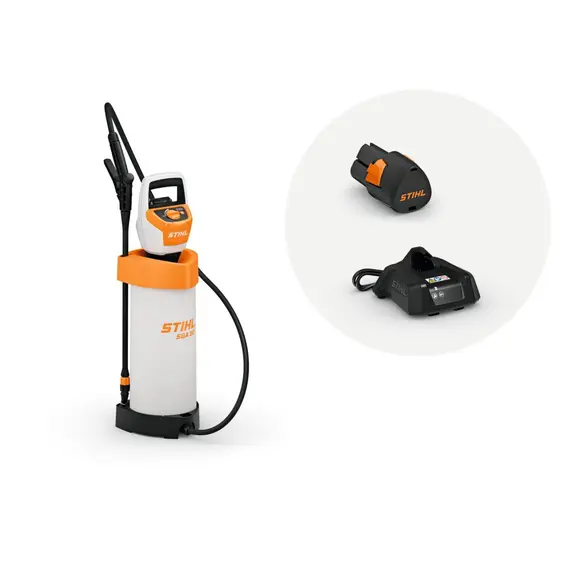 Set pulverizator STIHL SGA 30 cu acumulator AS 2 si incarcator AL 1