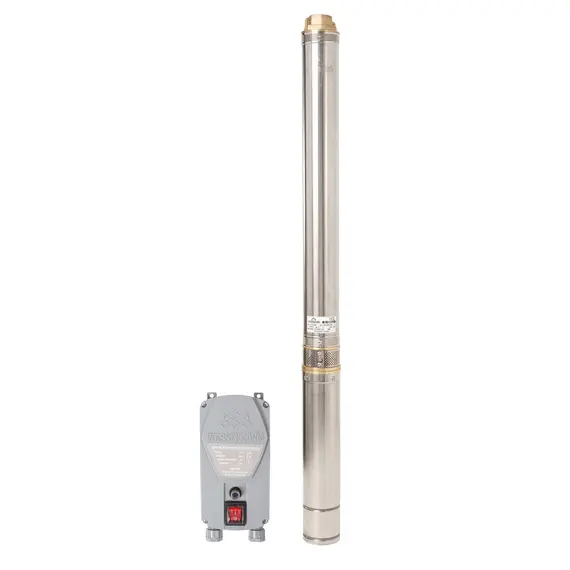 Pompa submersibila centrifugala multietajata Wasserkonig SI11094/3.5, Diametru 3.5", Putere 1800 W, Debit 5640 l/h, Inaltime refulare 110 m