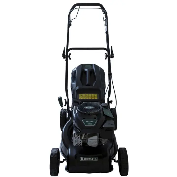 Masina de tuns gazon pe benzina BRONTO B-MOW 41S, Autopropulsie, Latime de taiere 41 cm, Motor RV125-S