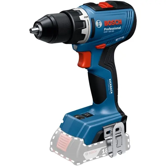Masina de gaurit si insurubat pe acumulator BOSCH GSR 18V-65 (06019N3200)