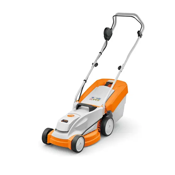 Set masina de tuns gazon STIHL RMA 235.1 cu 2 acumulatori AK 20 si incarcator AL 101