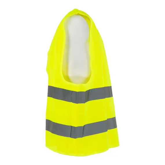 Vesta reflectorizanta de protectie Renania 386B, Poliester, Galben Fluo