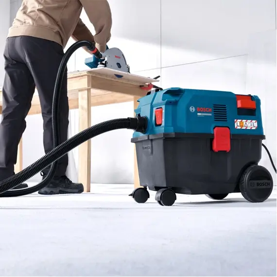 Aspirator industrial BOSCH GAS 12-25 LS, 1200 W, Accesorii incluse (06019S3100)