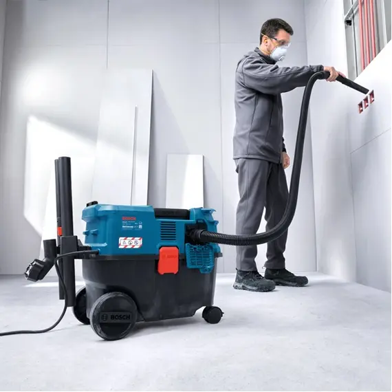 Aspirator industrial BOSCH GAS 12-25 LS, 1200 W, Accesorii incluse (06019S3100)