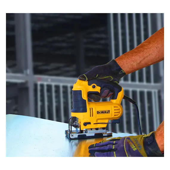 Fierastrau pendular DeWalt DWE349-QS, 650 W, Maner superior