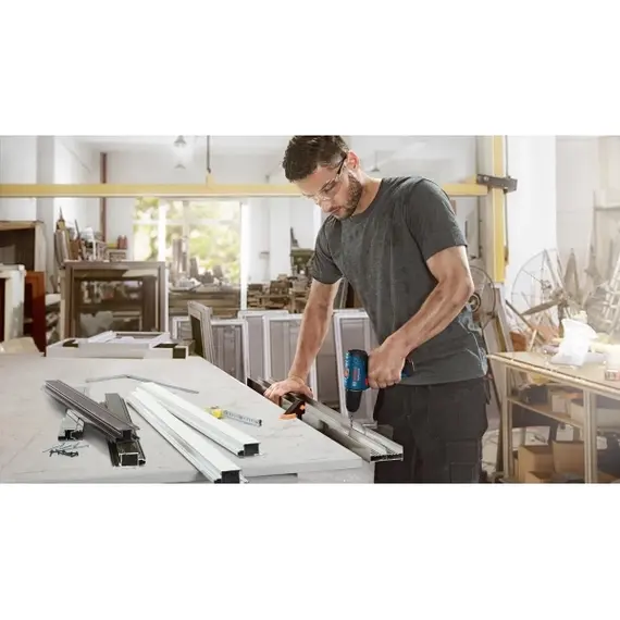 Set masina de gaurit si insurubat BOSCH GSR 120-LI cu 2 acumulatori 2 Ah, incarcator si diverse accesorii (06019G8002)