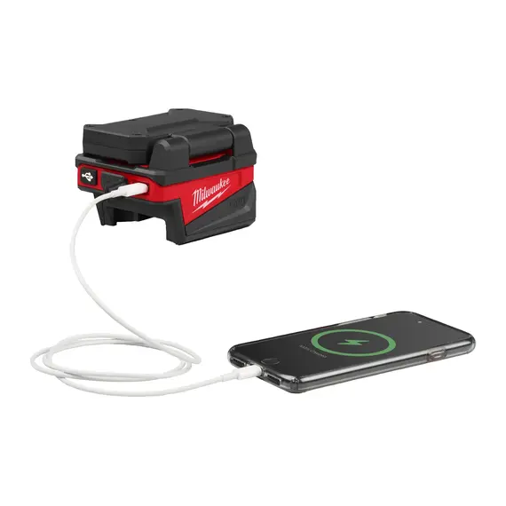 Lampa compacta pliabila Milwaukee M18 ALIS-0, 1000 lm, USB/USB-C (4933498148)