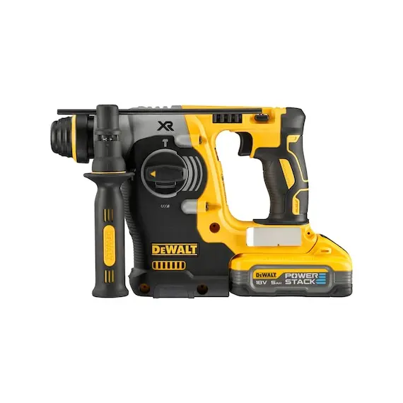 Set ciocan rotopercutor DeWalt DCH273H2T-QW cu 2 acumulatori 5 Ah si incarcator