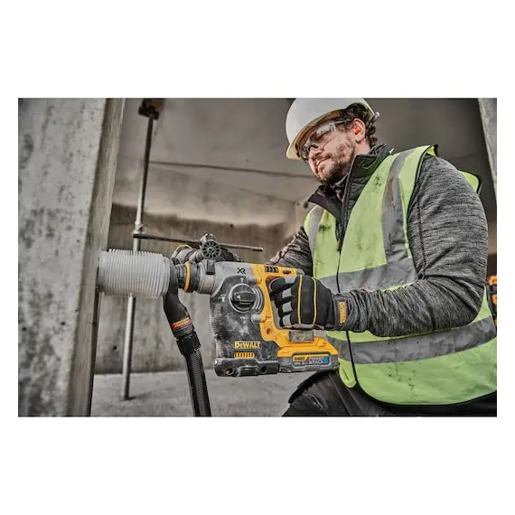 Set ciocan rotopercutor DeWalt DCH273H2T-QW cu 2 acumulatori 5 Ah si incarcator