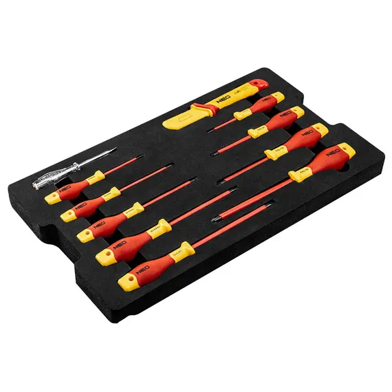 Trusa scule electrician cu 52 piese NEO Tools 01-311, 1000V, IP67