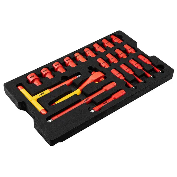 Trusa scule electrician cu 52 piese NEO Tools 01-311, 1000V, IP67