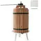 Presa struguri si fructe moi By-press, Lemn, Capacitate 30L