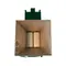 Zdrobitor-desciorchinator By-zdrob.EK cu motor, 0.55 Kw, Cuva Inox, Valturi aluminiu