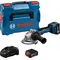 Set polizor unghiular BOSCH GWS 18V-11 S cu 2 acumulatori 5Ah si incarcator (06019N4002)