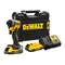 Set masina de insurubat cu impact DeWalt DCF850D2T-QW cu 2 acumulatori 2Ah si incarcator