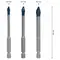Set 3 burghie pentru placi ceramice BOSCH HEX-9 HardCeramic, 5/6/8 mm, Lungime 90 mm (2608900595)