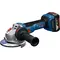 Set polizor unghiular BOSCH GWS 18V-11 S cu 2 acumulatori 5Ah si incarcator (06019N4002)