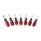 Set 7 surubelnite cu cap hexagonal magnetic Milwaukee HOLLOWCORE (4932479891)