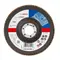 Disc evantai degajare lamelar BOSCH X431, 125 x 22.23 mm, Granulatie 80 (2608603658)