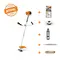 PACHET Motocoasa STIHL FS 131 + Kit service 31 + Cap cu fir AutoCut 27-2 + Ulei amestec HP Ultra 100 ml + Pila lata + Maner pila, 1.9 CP, 5.8 Kg