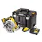 Set fierastrau circular DeWalt DCS570H2T-QW cu 2 acumulatori 5 Ah si incarcator