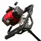 Set motoburghiu Bisonte BTA-25M-ACC1 cu 2 burghie 150/200 x 800 mm, 2.5 CP, 350 RPM