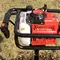 Set motoburghiu Bisonte BTA-30M-ACC2 cu 3 burghie 150/200/250 x 800 mm, 3 CP, 350 RPM