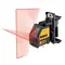 Nivela laser rosu cu linii DeWalt DW088K-XJ, Raza de lucru 10 - 50 m, IP54, Suport perete