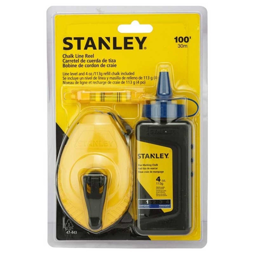 Sfoara de trasat STANLEY 0-47-443 din plastic ABS 30m PowerWinder